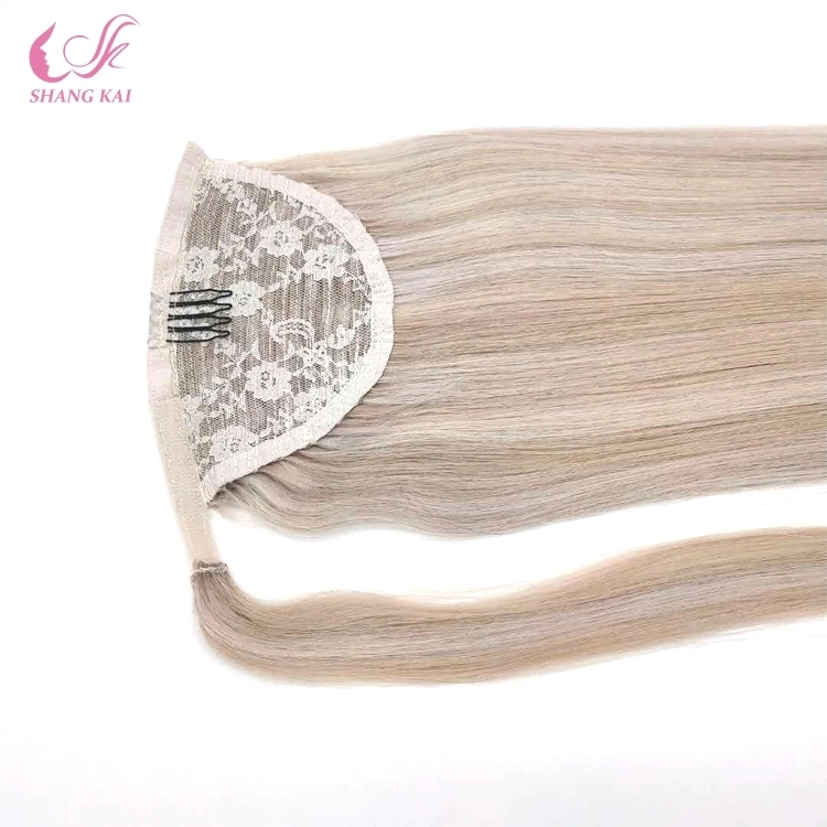 Double Drawn Best Selling 100% Remy Human Hair Wrap Ponytail
