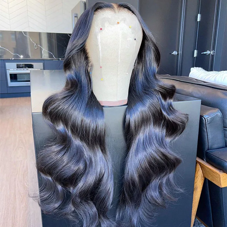 Brazilian 360 Lace Front Wigs Straight Human Hair Wigs HD Lace 13X4 13X6 Pre Pluck Lace Frontal Wigs for Black Wome