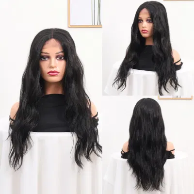 New Arrival Transparent Lace Human Hair Wigs Lace Black Color Curly Hair 360 Lace Wigs Vendor