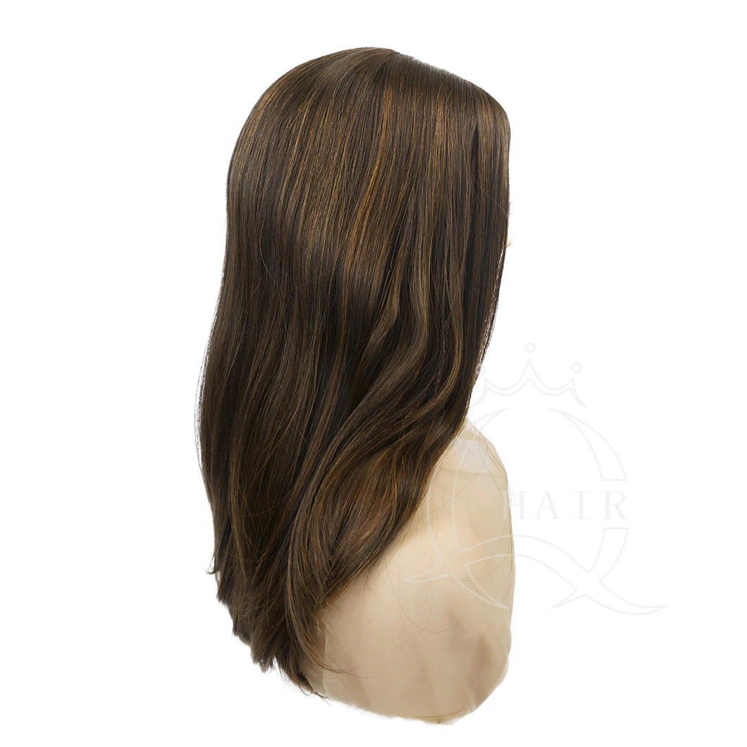 Wig Factory Wholesale Natural Human Hair Wig Orthodox Kosher Jewish Wig Invisible Lace Wigs Custom Medical Wig Fast Shipping Wigs in Stocks