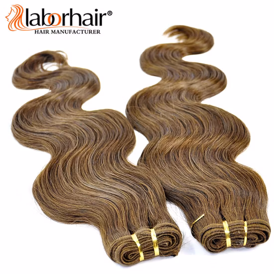 Fashion Hair Brown Color Indian Virgin Hair 100% Human Hair